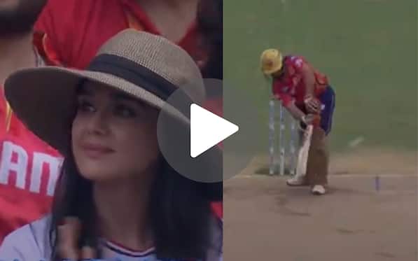 [Watch] Preity Zinta's Dimple Smile Cures SRH Fans' Pain After Prabhsimran Pulls A Helicopter Vs Cummins